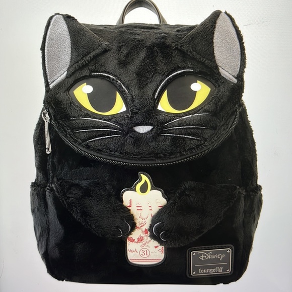 🐈‍⬛🎃🐈‍⬛. HOCUS POCUS BINX PLUSH MINI BACKPACK 🐈‍⬛🎃🐈‍⬛ NWT 🐈‍⬛🎃🐈‍⬛ - Picture 3 of 15
